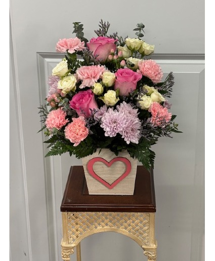 You Are My Heart one sided arrangement in a wooden box