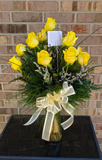 You are my sunshine Rose arrangement