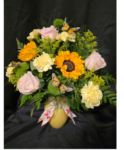 You are my sunshine Vase arrangement