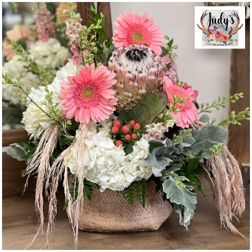 You Had Me At Hello MIxed Florals Boho Style in Camden, AR | Triple Cross Flowers & Gifts