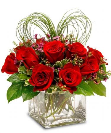 You Have My Heart Vase Arrangement
