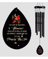 You Left Me Beautiful Memories 32 Inch Windchimes
