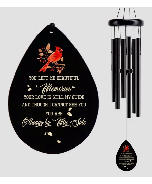 You Left Me Beautiful Memories 32 Inch Windchimes