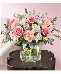 You Make Me Blush Softly Hued, Fragrant Modern  Bouquet