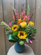 You make me smile Vase Arrangement