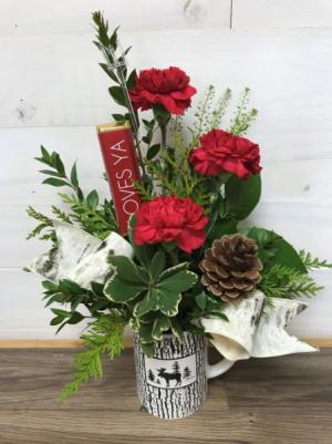  Love You Very Moose Arrangement  Fresh Flowers