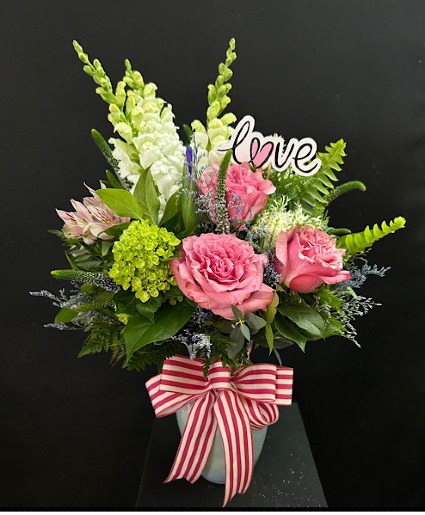 Young And Beautiful White Opal Vase