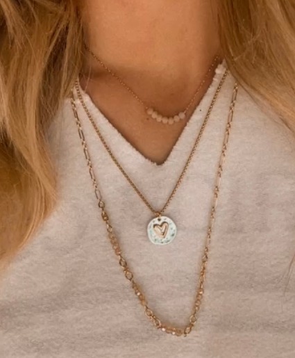 "Your Journey" Heart Necklace 