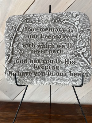 Your Memory Is Our Keepsake Stone 