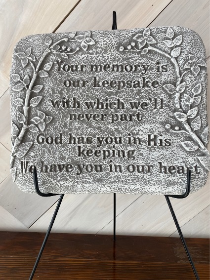 Your Memory Is Our Keepsake Stone 