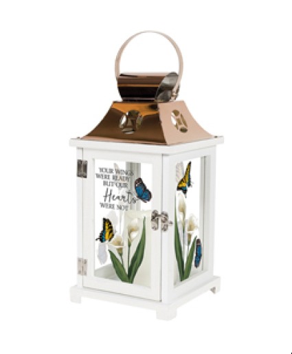 Your Wings Lantern 57594 Sympathy Keepsake