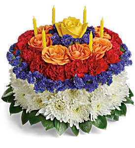 Your Wish is Granted Birthday Cake Bouquet