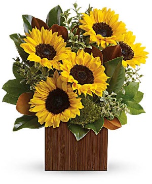 Whispering Sunflowers Bouquet