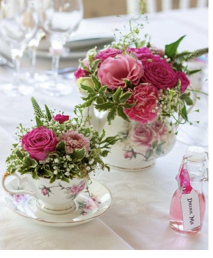 You're My Cup of Tea Tea Cup & Saucer Arrangement