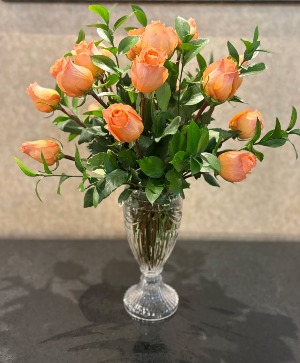 Yours Only Crystal Vase