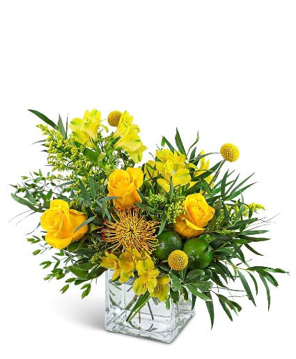 Zesty Twist Flower Arrangement
