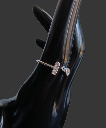 Zirconia Adjustable Ring 