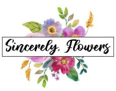 Sincerely, Flowers website photo