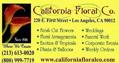 California Floral Company | Downtown Los Angeles Flower Delivery